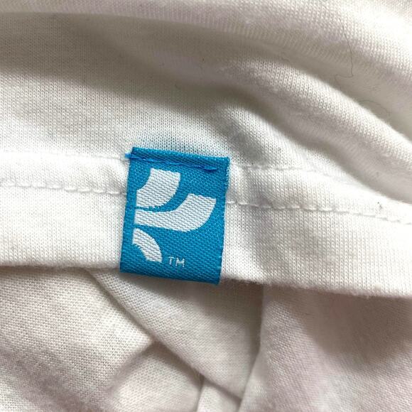 HAPPIEST 5K White The Color Run Short Sleeve Round Neck T-Shirt - Picture 7 of 8